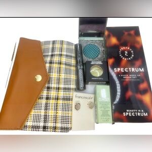 Pantherine Spectrum Make-Up Brush Set, MAC Dazzleshadow In Shade, Mally Beauty